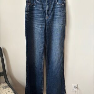 American Eagle Outfitters Dark Blue Flare Jeans